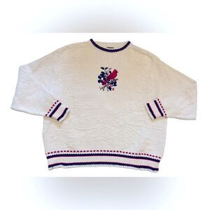 BonWorth Cardinal knit Sweater XL